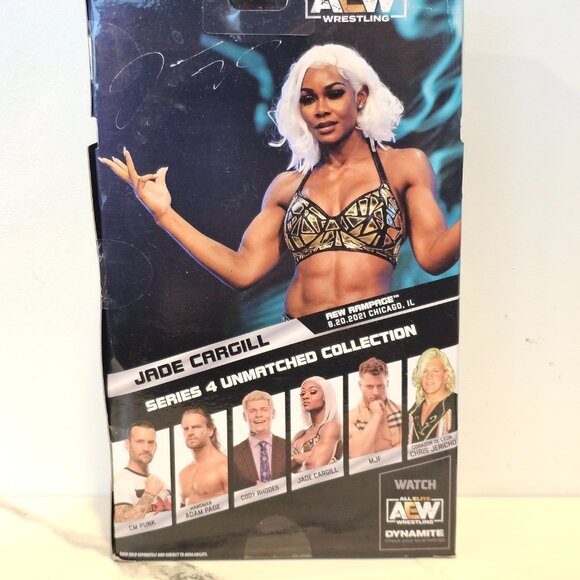 AEW Unmatched Jade Cargill 6-inch Figure (2022) - Picture 7 of 8